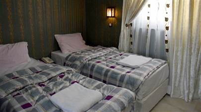 اتاق دو تخته تویین هتل شاهان چابهار اتاق دو تخته تویین هتل شاهان چابهار